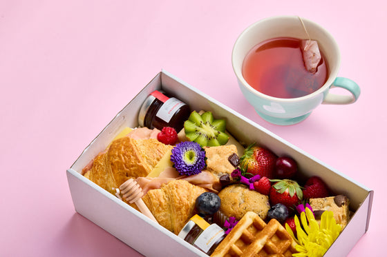 Little Luxuries Collection -Mini Pastry Platter Box $49.50 per box Minimum of 10 boxes