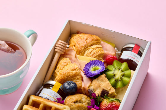 Little Luxuries Collection -Mini Pastry Platter Box $49.50 per box Minimum of 10 boxes