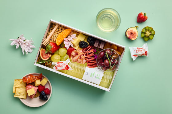 Little Luxuries Collection - Mini Cheese Platter $49.50 per box Minimum of 10 Boxes